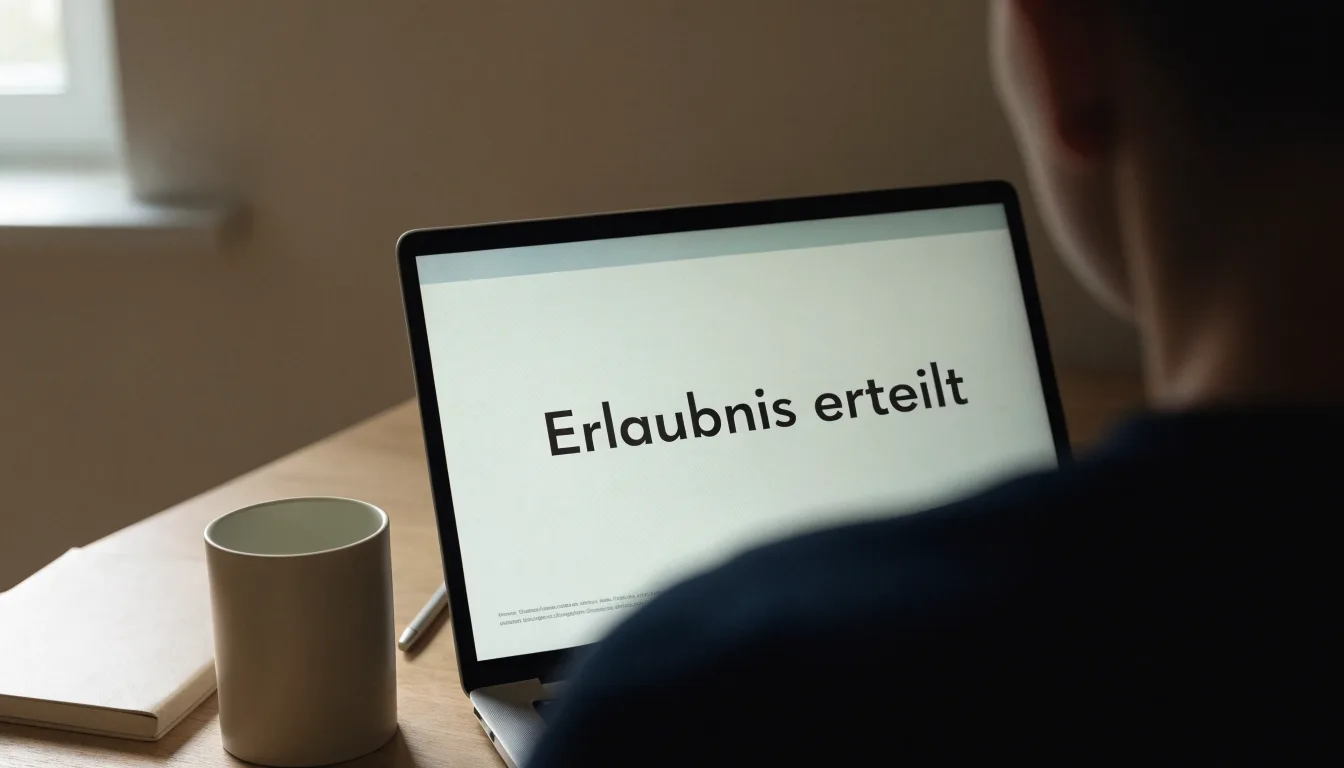 Eine Messingwaage steht auf einem hellen Fensterbrett, daneben ein Glas Wasser, im Hintergrund ruhiges Morgenlicht.